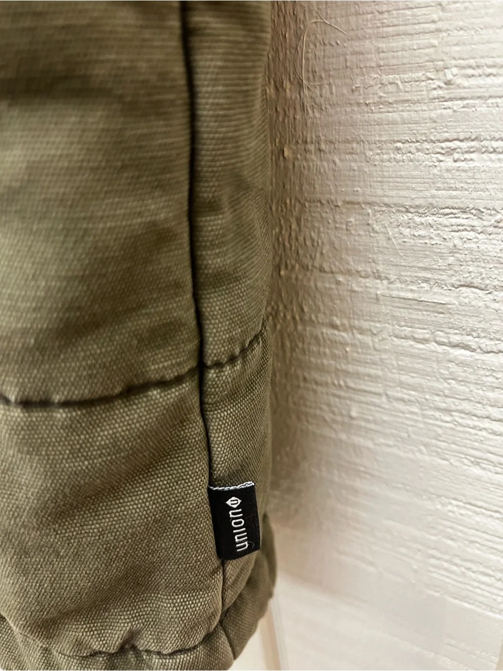 Union Sea//WA Quilted Vintage Twill Vest Men’s Medium Cargo Green Button Front